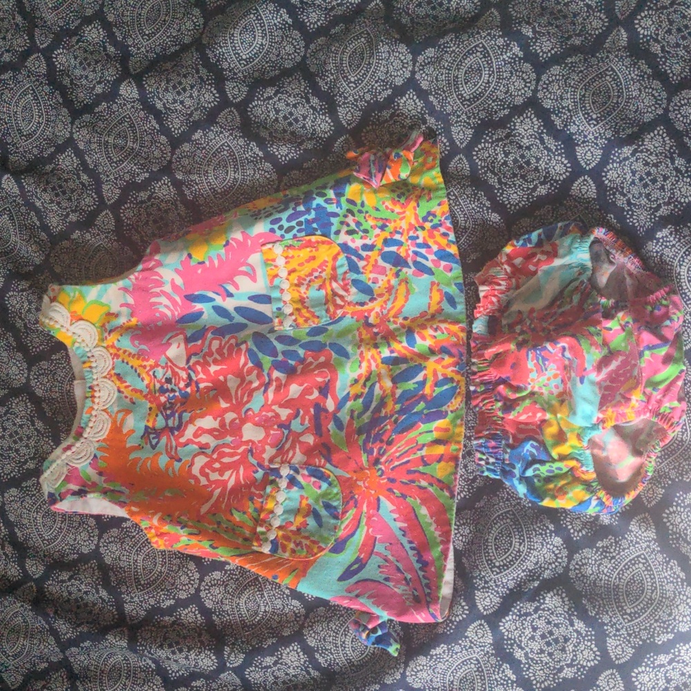 Lilly Pulitzer 3-6 mo summer set